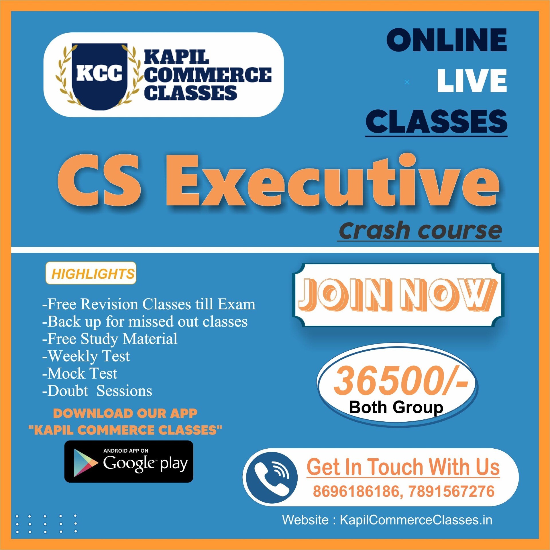 Kapil Commerce Classes cma classes jaipur